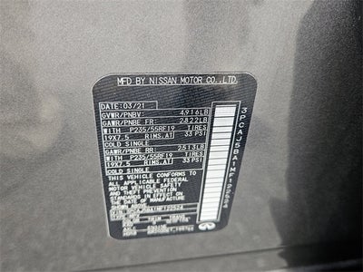 2021 INFINITI QX50 LUXE